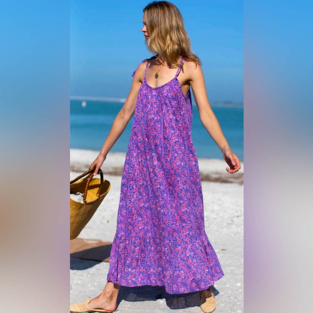 Emerson Fry India Sundress/Violet Wildflower
